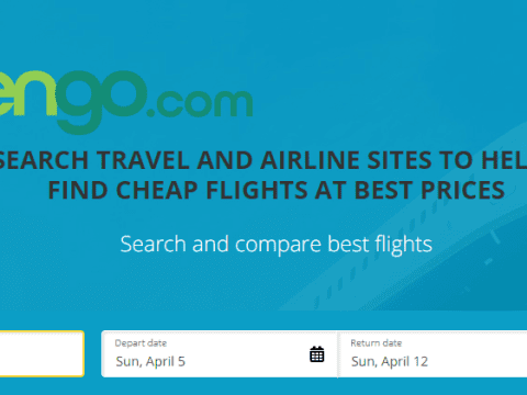 Flights reservation main page